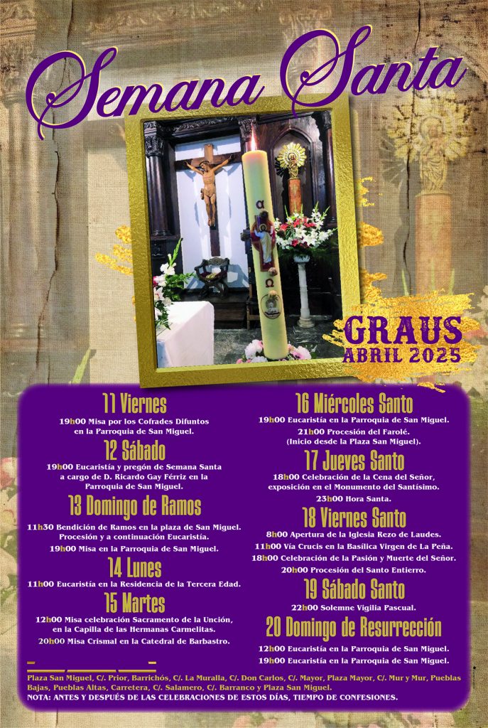Semana Santa en Graus 2025 Graus